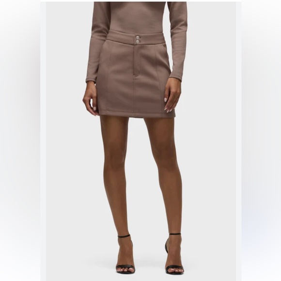 Hudson Jeans Dresses & Skirts - Hudson Jeans seamed Deep Tapue Mini Skirt with sculpting knit nwot